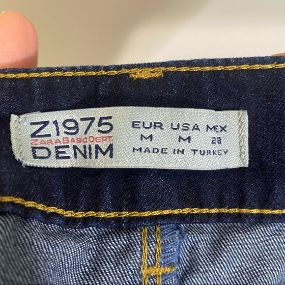 Zara pocket denim skirt size M - Picture 4 of 10